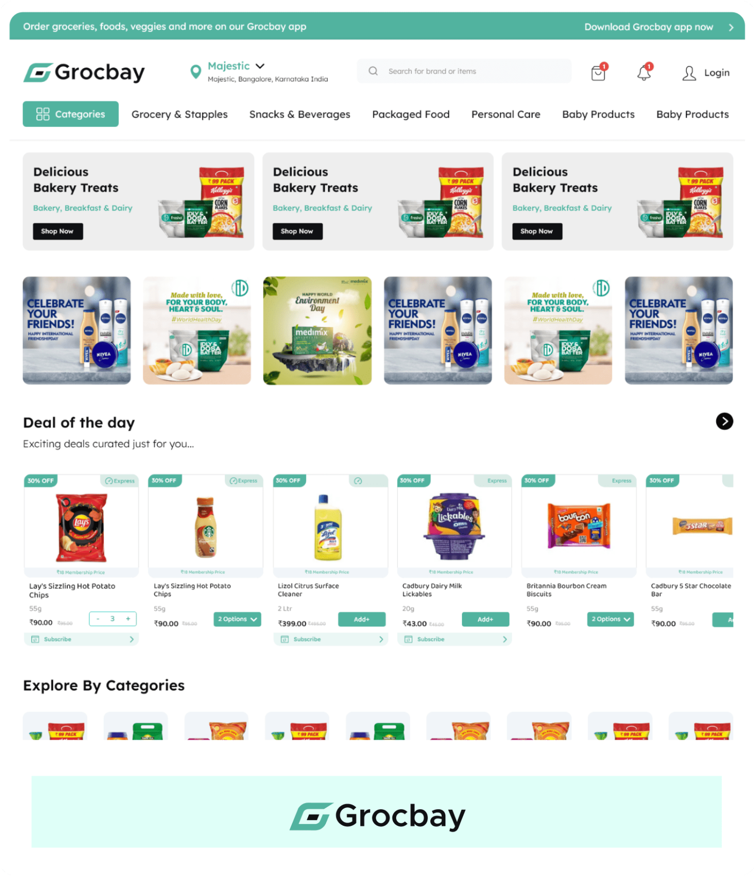 grocery ecommerce solutions